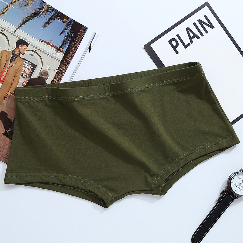 男性下着ボクサー Cueca 男性パンティーメンズセクシーな - Boxer Brief Pack Cotton のレビューと価格