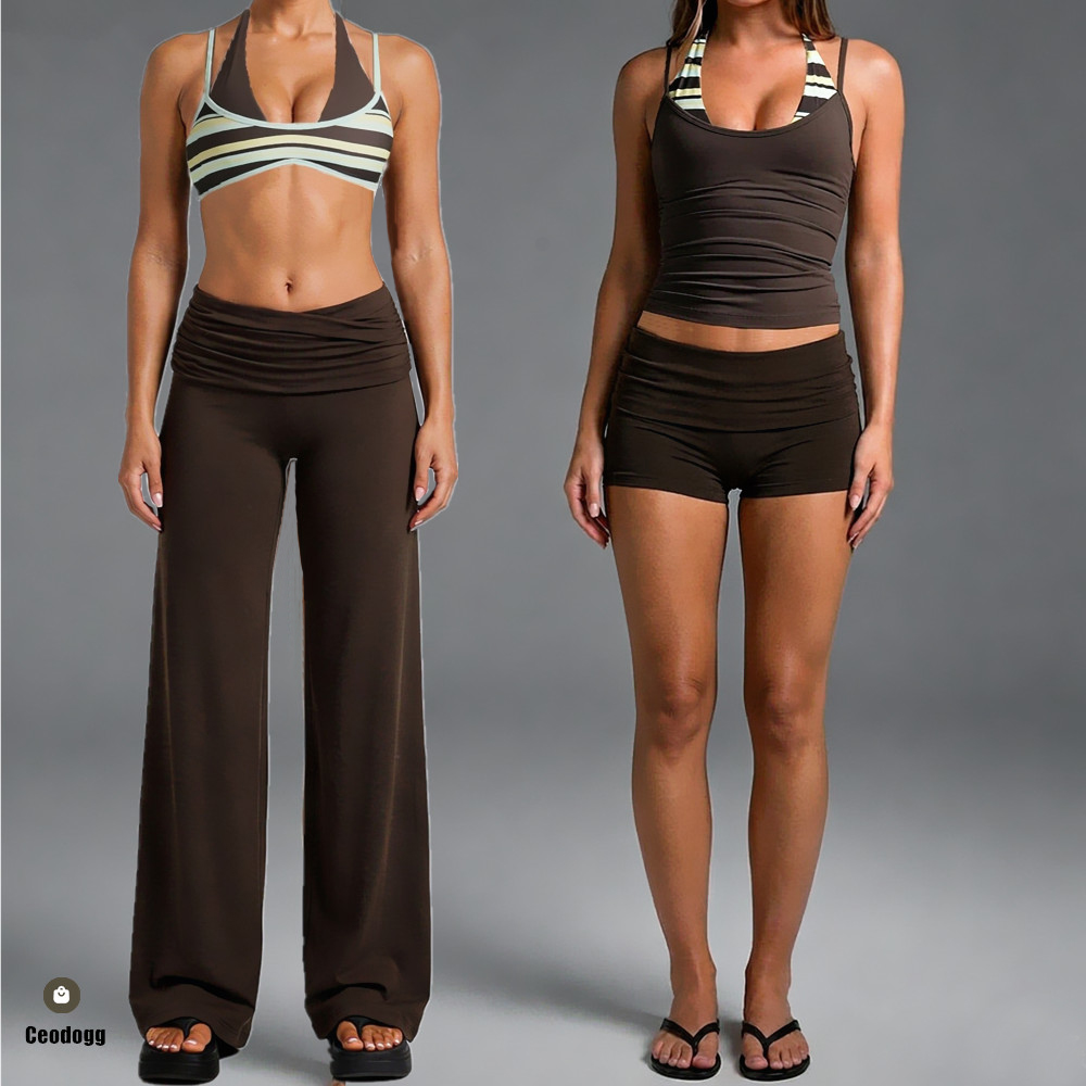 パッド入り レディース ドット柄 ホルターネック ダブルスト - Suspender Tank Top のレビューと価格
